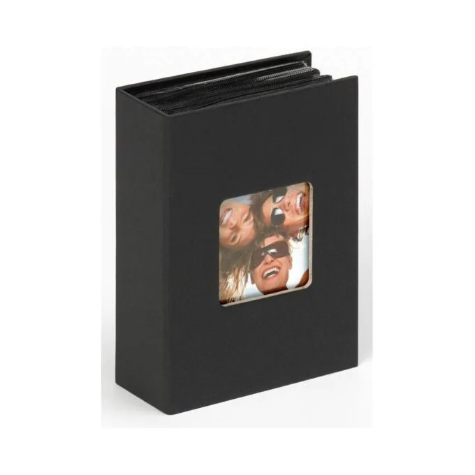 Walther Fun schwarz 10x15 Mini Album fr 100 Fotos MA357B — image 1