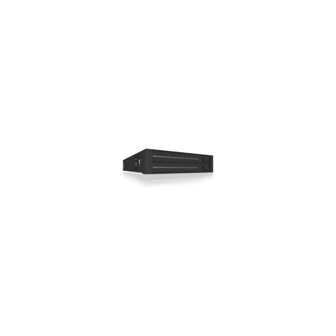 Wechselrahmen. 2xSATA 2.5' zu 2xSATA Host. trägerlos. für 3.5' Schacht ICY BOX — image 3