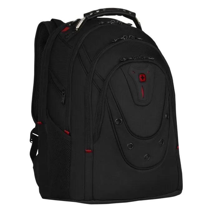 WENGER Ibex Ballistic Deluxe 35.56cm 14Zoll-40.64cm 16Zoll Laptop Backpack Black — image 4