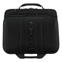 WENGER Legacy Black Series 39.62cm 15.6Zoll Wheeled Laptop Case w Tablet Pocket Black