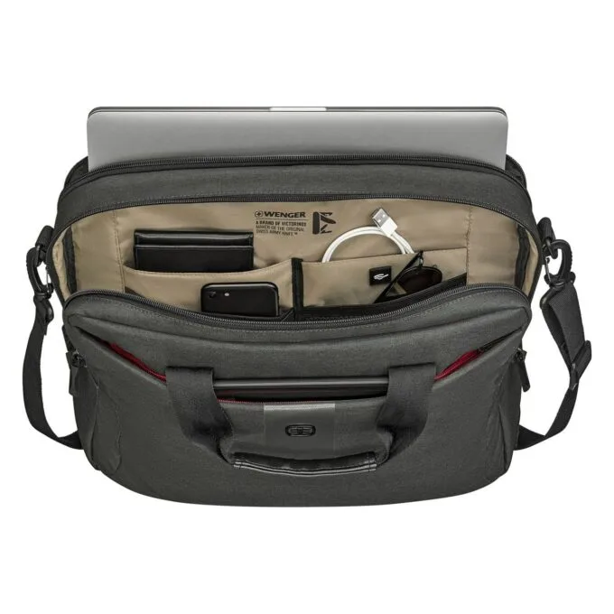 WENGER MX ECO Brief 40,64cm 16Zoll Laptop Briefcase Charcoal — image 2