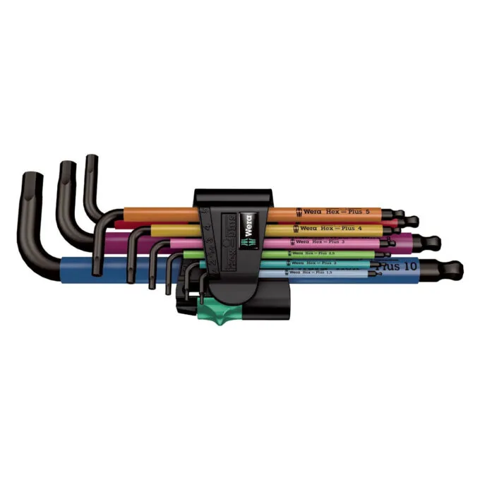 Wera 950 9 Hex-Plus Winkelschlsselsatz Blacklaser — image 1