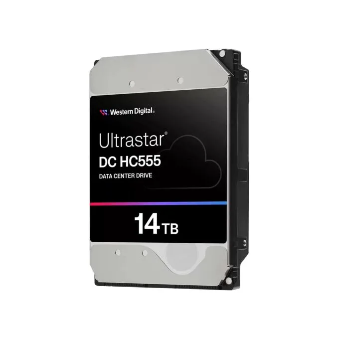 WESTERN DIGITAL Ultrastar DC HC555 8,89cm 3,5Zoll 26.1 14TB 512 7200RPM SAS ULTRA 512E SE P3 DC — image 1