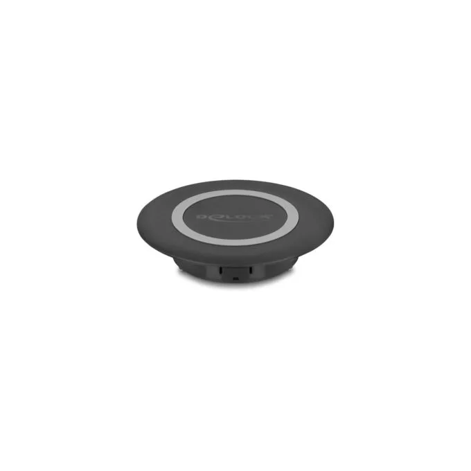 Wireless Charger 15 W für Tischeinbau schwarz — image 1