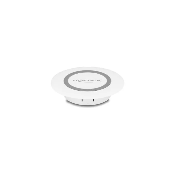 Wireless Charger 15 W für Tischeinbau weiß — image 1