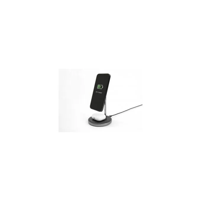 Wireless Charger 2 in 1 mit 5 W 7.5 W 10 W 15 W - Qi — image 4