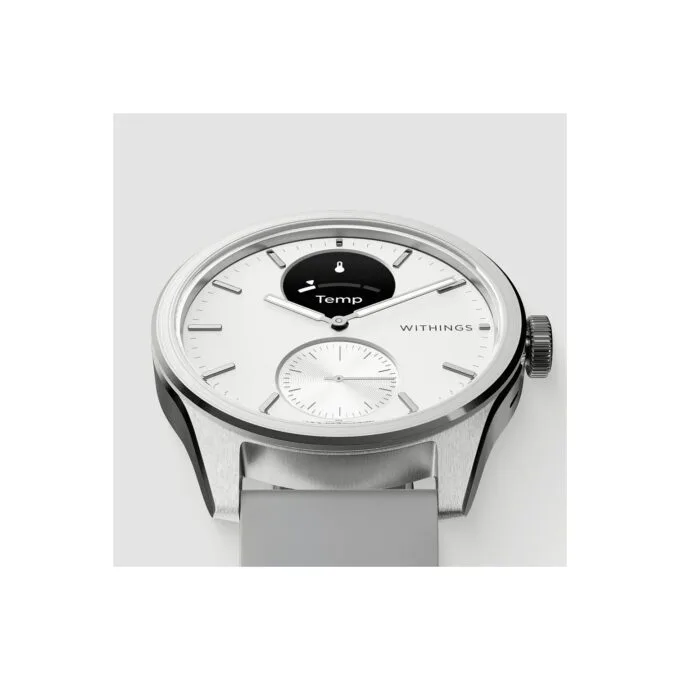 Withings ScanWatch 2 42mm weiß EKG, Blutsauerstoffgehalt, Schlafüberwachung — image 3