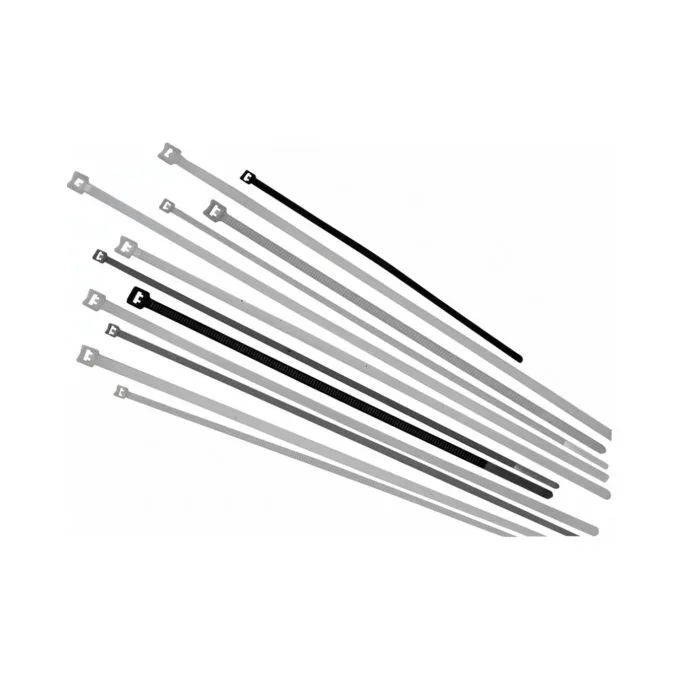 WKK Kunststoffkabelbinder schw. UV-stab. 200x3,6mm 100 St. — image 1
