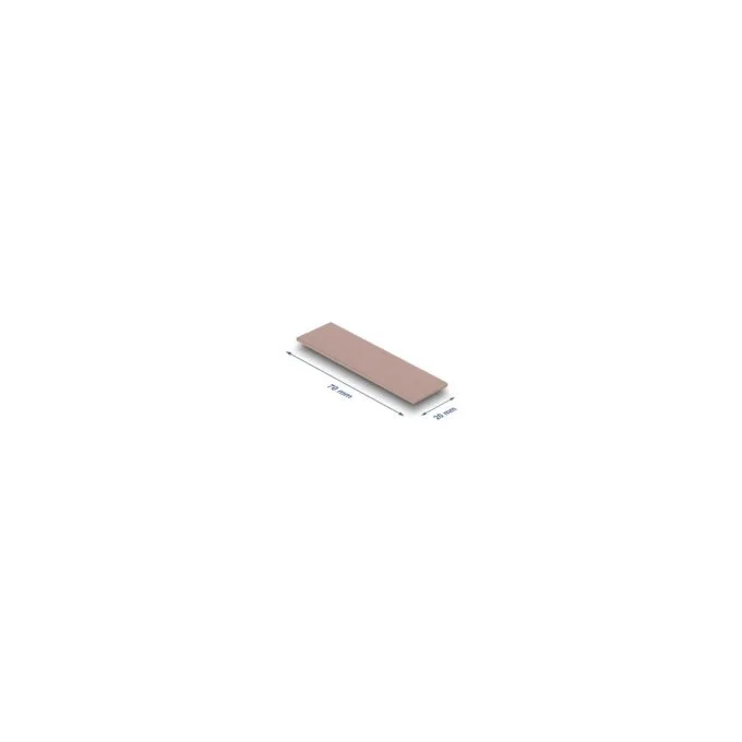 Wärmeleitpad 70 x 20 x 1.75 mm für M.2 Module 3.0 W mK - Silikonfrei — image 1