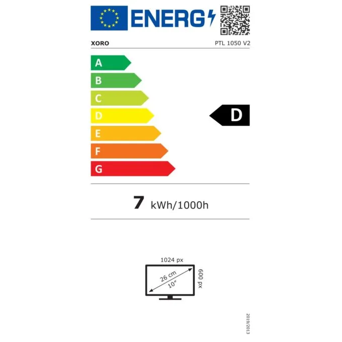 Xoro PTL 1050 V2. 10.1'(25.6cm) DVB-T2 Mini TV freenet — image 8