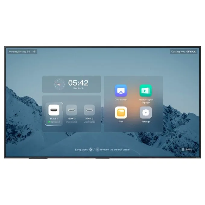 Yealink MSFT - Meeting Display MD65 — image 1