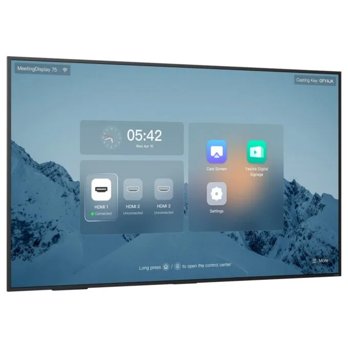 Yealink MSFT - Meeting Display MD75 — image 2