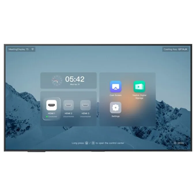 Yealink MSFT - Meeting Display MD75 — image 1