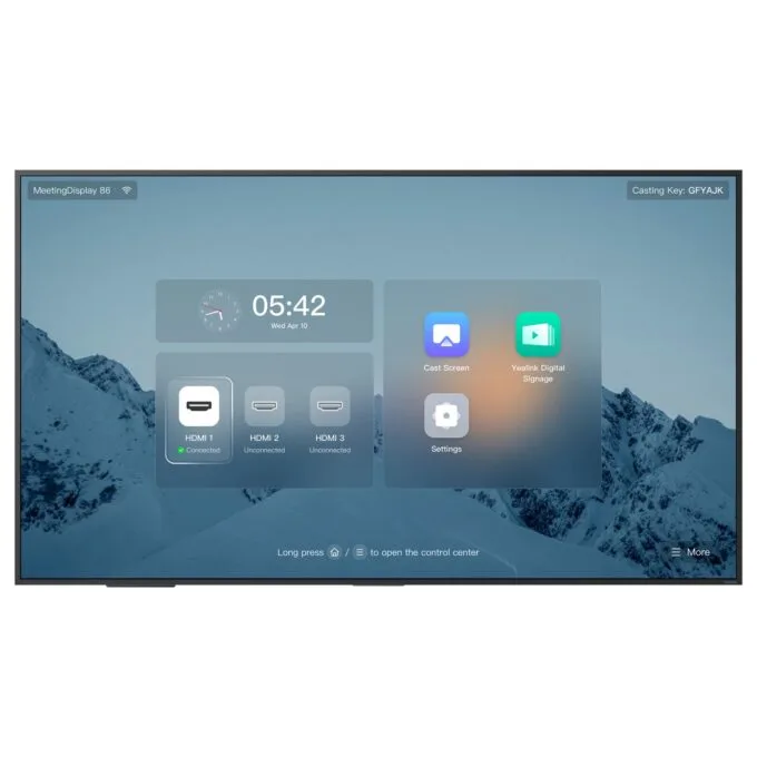 Yealink MSFT - Meeting Display MD86 — image 1