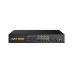Yealink MSFT - RCH80 - 8-Port L2+Web Managed PoE+ Switch