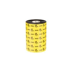 Zebra 3400 Wax Resin - Schwarz - 83 mm x 450 m