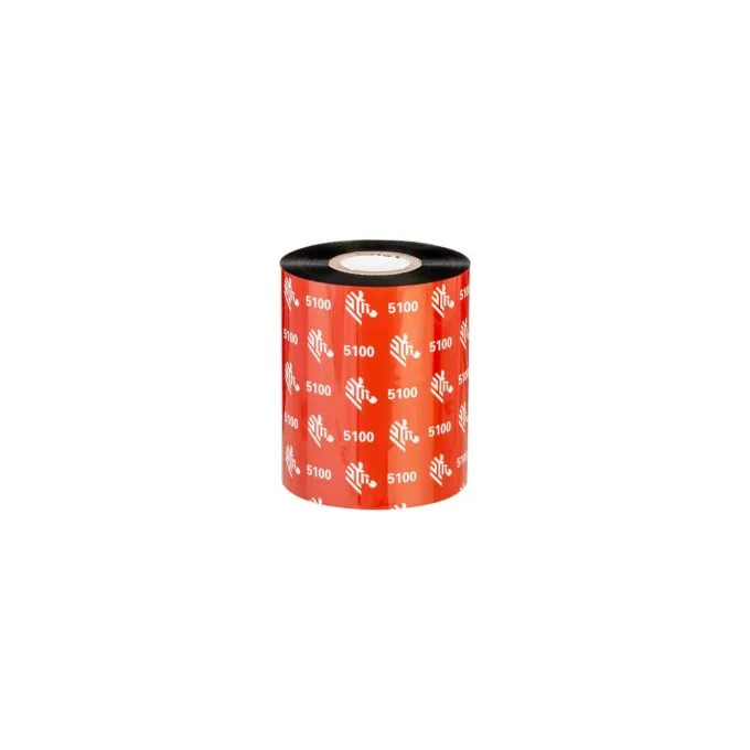Zebra 5100 Resin - Black - 110 mm x 450 m - Thermal transfer ribbon — image 1