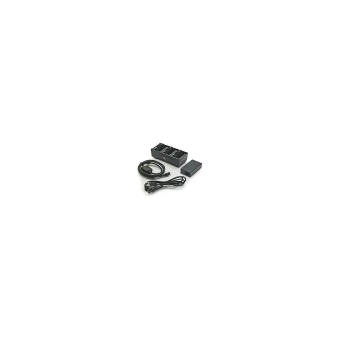 Zebra battery charging station - 3 slots — image 1