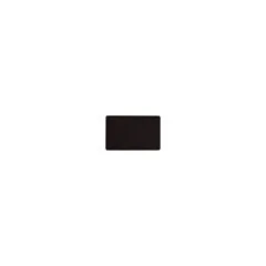Zebra Technologies CARD FOOD SAFE PVC 30 MIL BOX OF 500 CARDS BLACK GLOSSY