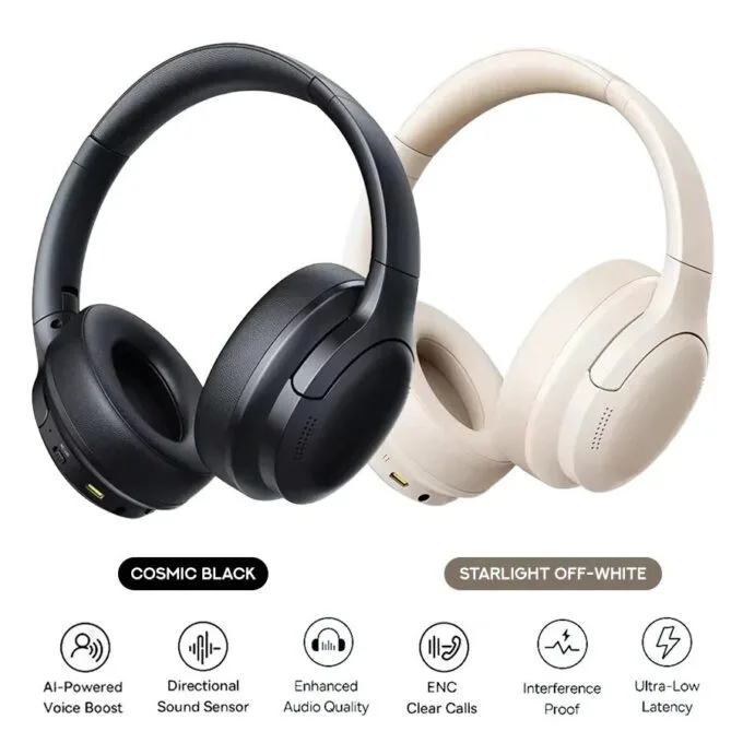 Baseus Headphones Over Ear Bass BH1 Lite White — image 3