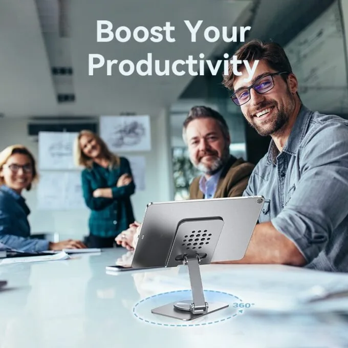 Vention MA Stand Rotatable & Foldable for Phone/Tablet Aluminium Grey KSDH0 — image 4