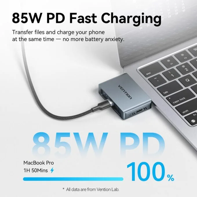 Vention MA Portable Plug & Play Cable-Free NVME Enclosure KPXH0 — image 6