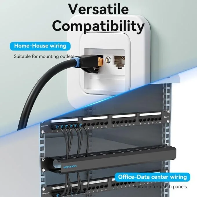 Vention NETWORK Keystone Jack CAT7 UTP Toolless Grey IRJH0 — image 7