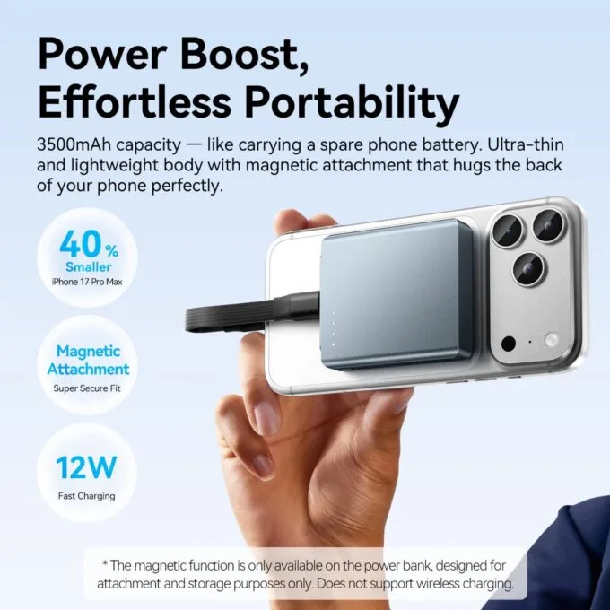 Vention MA Portable Plug & Play Cable-Free NVME Enclosure + 3500mAh PB TZ-KPXH0 — image 10