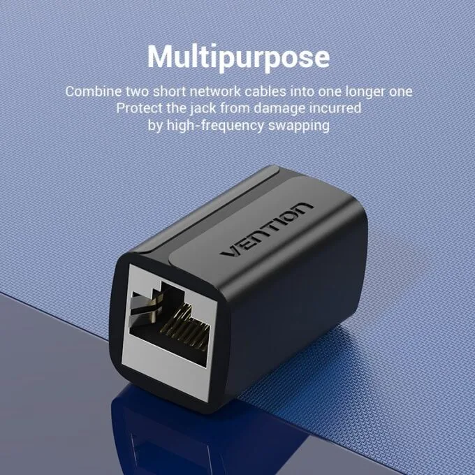 Vention NETWORK Coupler CAT7 FTP Shielded Black IPWB0 — image 9
