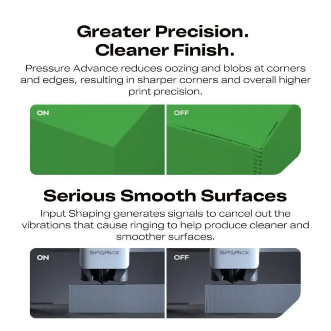 Creality SparkX i7 3D Printer - 500mm/s fast - AI Smart Detection - 26x26x26 - No Assembly — image 3