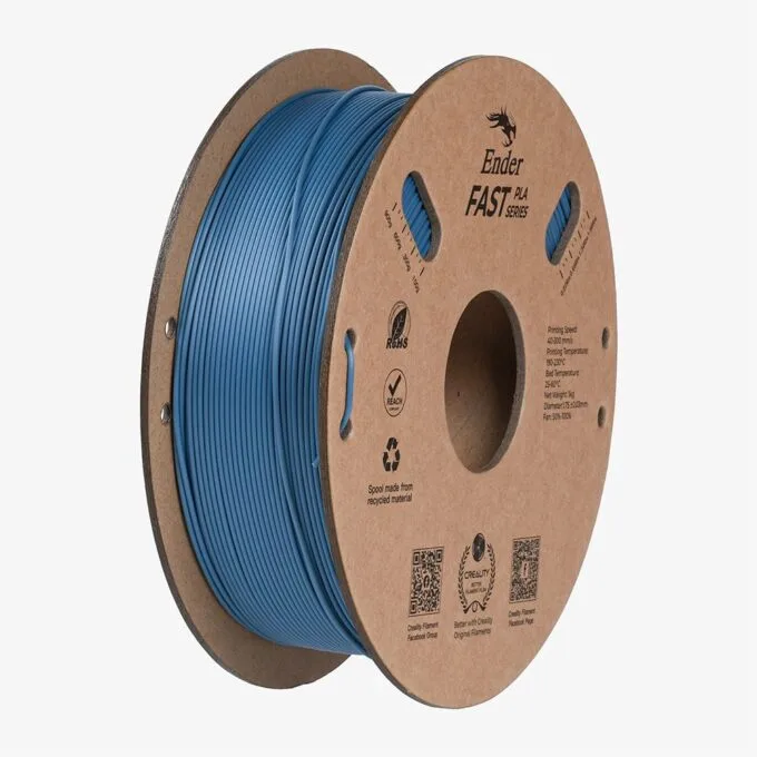 Creality Ender Fast PLA Gray 300mm/s 3D Printer Filament  1 kg Spool,1.87 (grey) — image 1