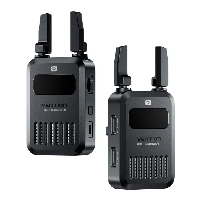 Vention ADUB0 Professional Wireless HDMI Kit 5.8Ghz up to 200m & Camera Mountable — image 1