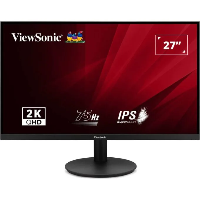Viewsonic Monitor VA 27'' 2K IPS 75Hz HDR 10 Dual HDMI & DisplayPort VA2708-2K-HD-2 — image 1