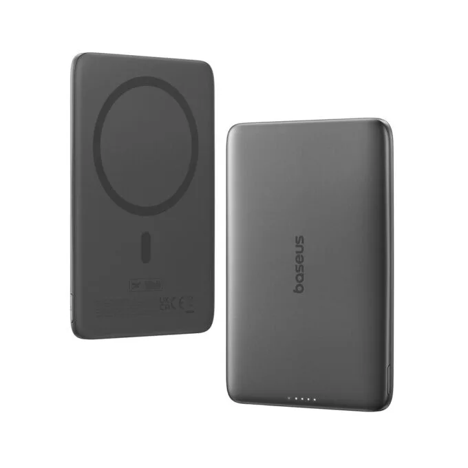 Baseus Powerbank Wireless 20W 5000mAh Magnetic PicoGo AM41 Ultra Black — image 1