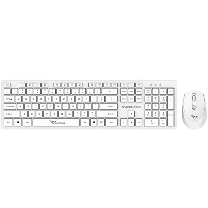 Alcatroz Keyboard & Mouse Wireless Xplorer AIR 3300 White — image 1