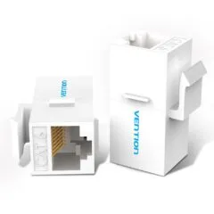 Vention NETWORK Keystone Jack CAT6 UTP Coupler White IPGW0