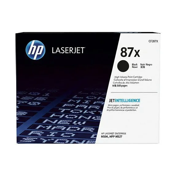 HP #87X CF287XC black contract toner - High capacity — image 1