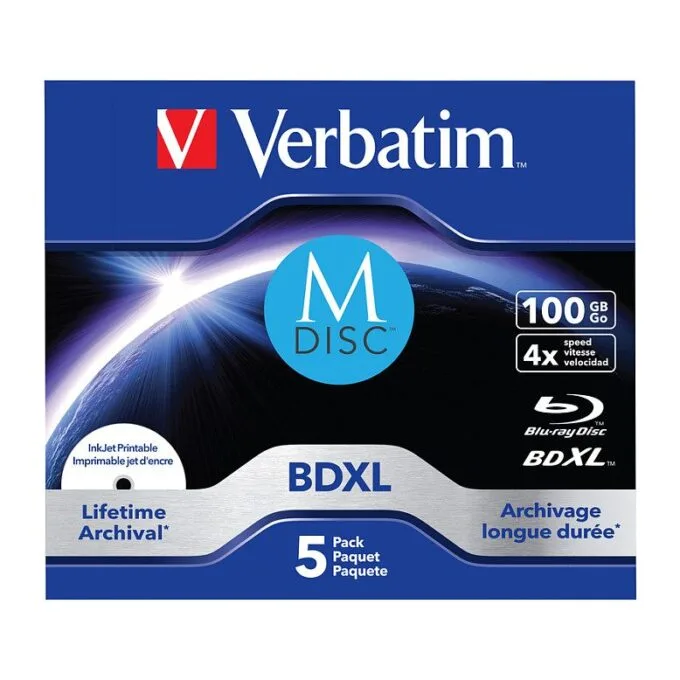 Verbatim 43834 blank Blu-Ray disc — image 1