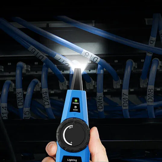 Noyafa Wire Tracker & Digital Multimeter with Cable Length Measurement, PoE Testing, NCV Detection, and LCD Display NF-B509 — image 10