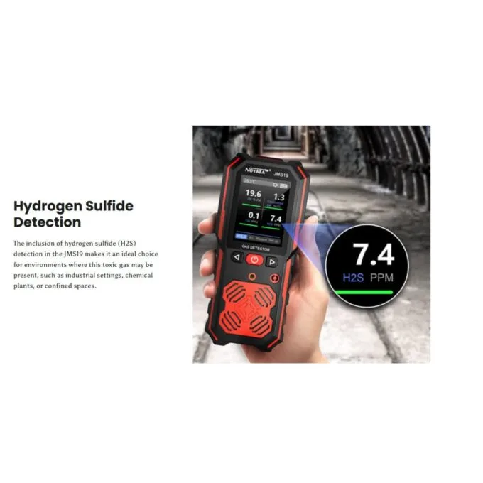 Noyafa Portable Handheld Gas Detector With Leak Detection & Alarm JMS19 — image 10