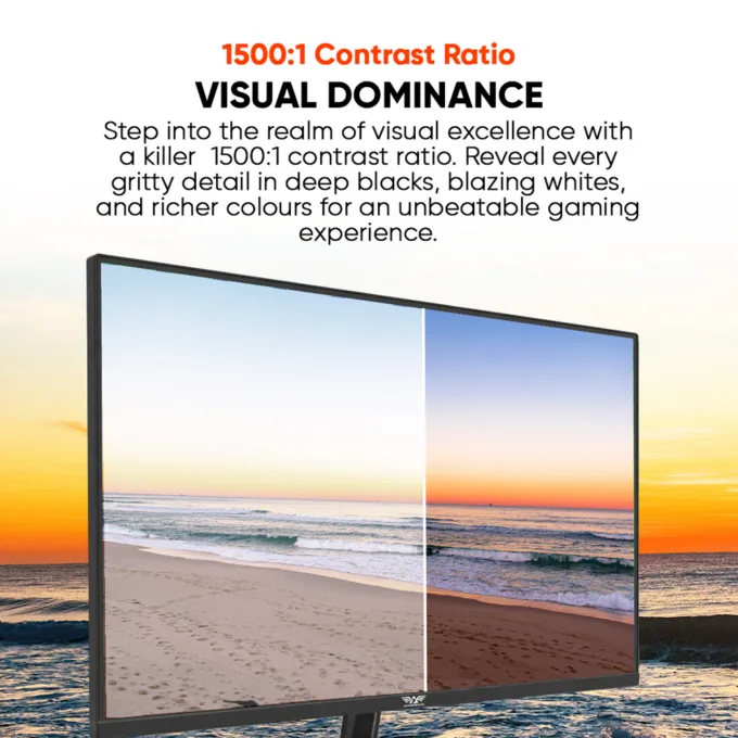 Armaggeddon Gaming Monitor 27'' Slim Frame FHD IPS 165Hz 1ms PXP27G Black — image 10