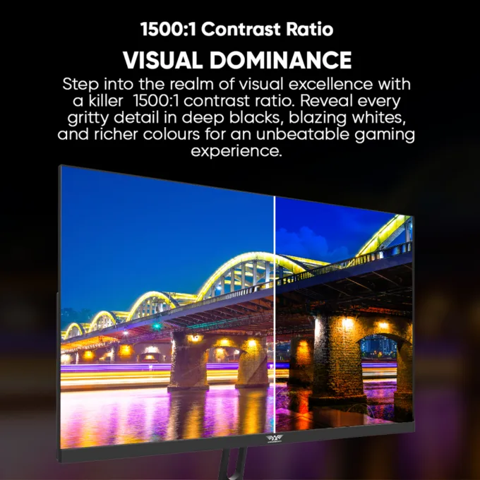 Armaggeddon Gaming Monitor 24'' Slim Frame FHD IPS 165Hz 1ms PXP24G Black — image 10