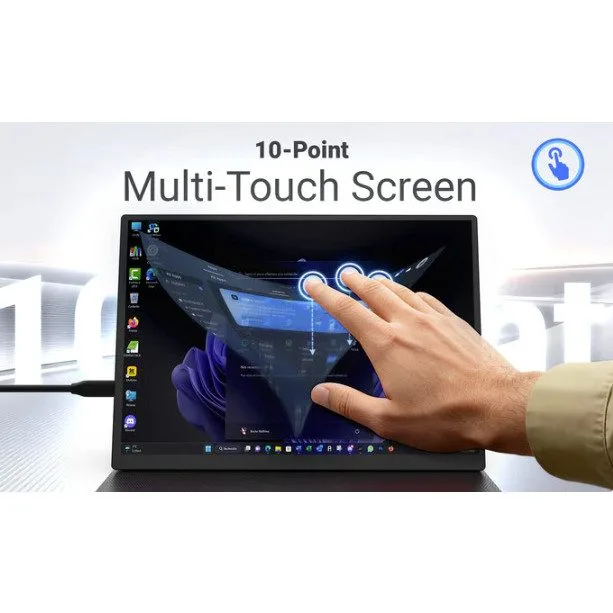 MINIX SF10T 10.5" sRGB Portable Monitor Dual USB-C — image 10