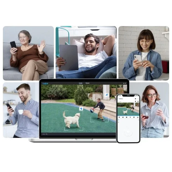 Reolink BUNDLE 3MP ARGUS Eco B320 (Black) + White Solar Panel (25655+24757) — image 12