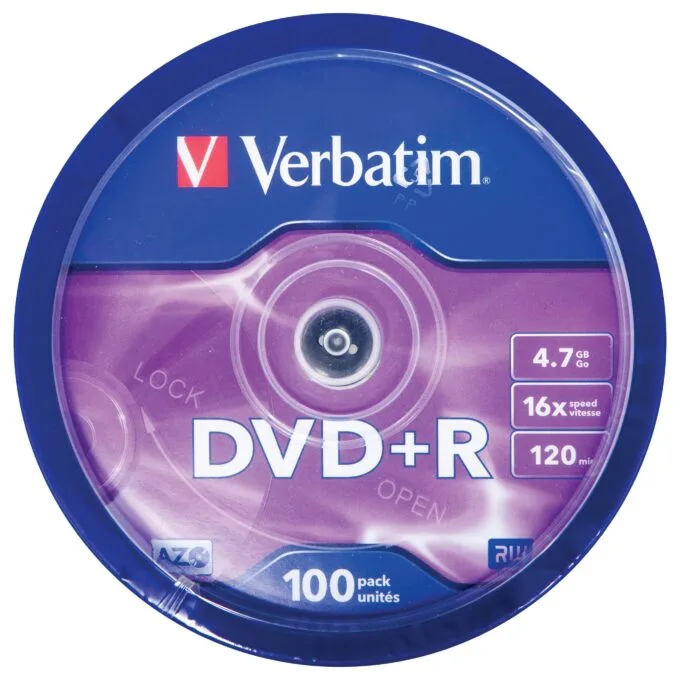 Verbatim DVD+R Matt Silver — image 3