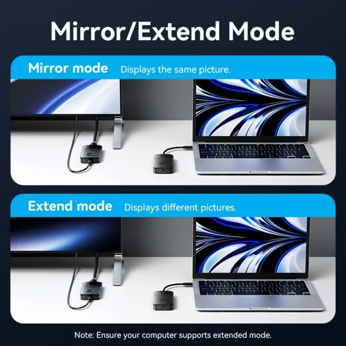 Vention ADOBB 4K USB-C to HDMI Wireless Transmitter-Receiver — image 11