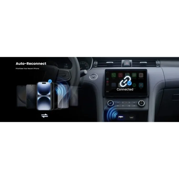 MINIX CAR Wired to Wireless Apple CarPlay & Baby Cam Monitoring CA520 — image 12
