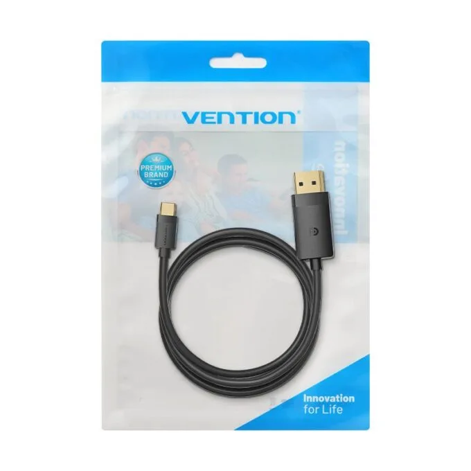 Vention Converter USB-C to DisplayPort Cable 4K60Hz 2.0m CRJBH — image 9