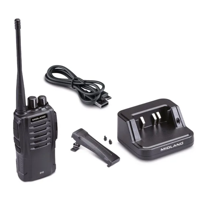 Midland Radio DMR/PMR Digital/Analogue Radio D10 (50 hr battery) (Single) — image 11