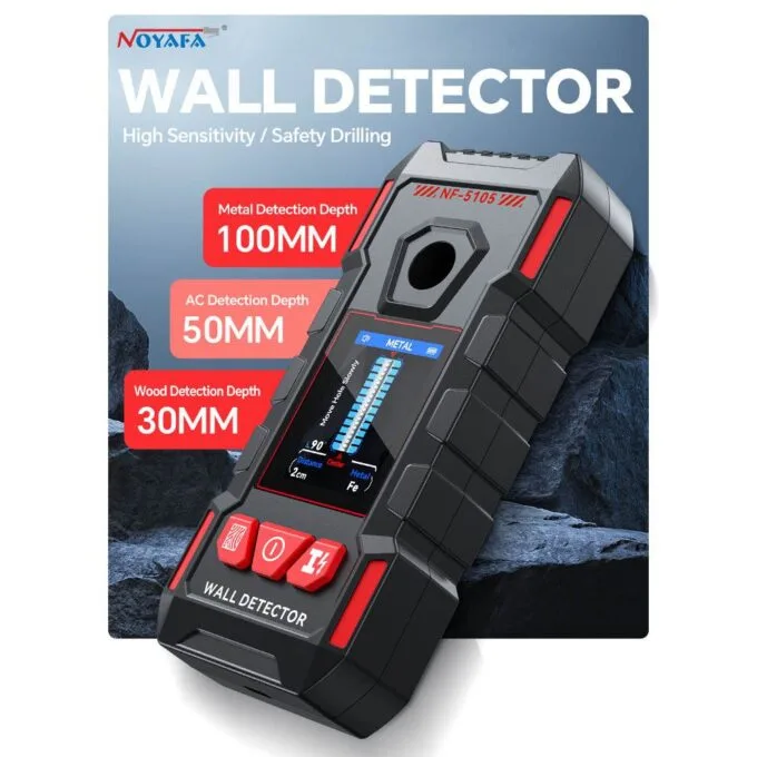 Noyafa Wall Detector-High Sensitivity, Safety Drilling, Support Various Material Detection NF-5105 — image 11